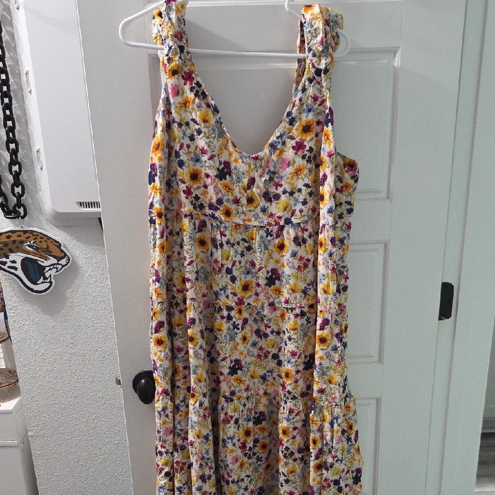 Floral Sleeveless Dress
